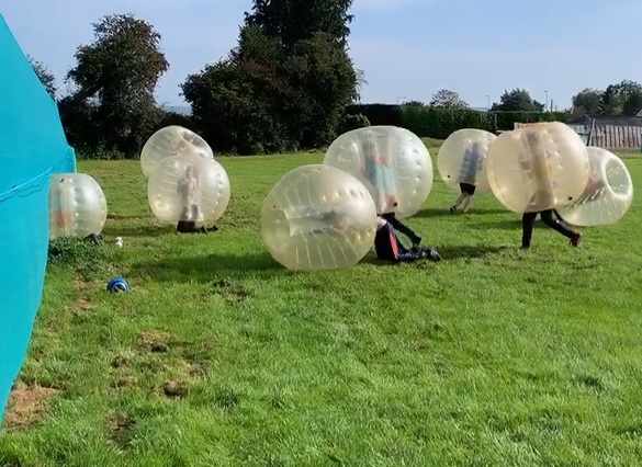 bubble football in Dublin