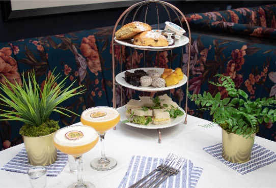 Afternoon Tea with 2 x glasses of Cocktails or Prosecco
